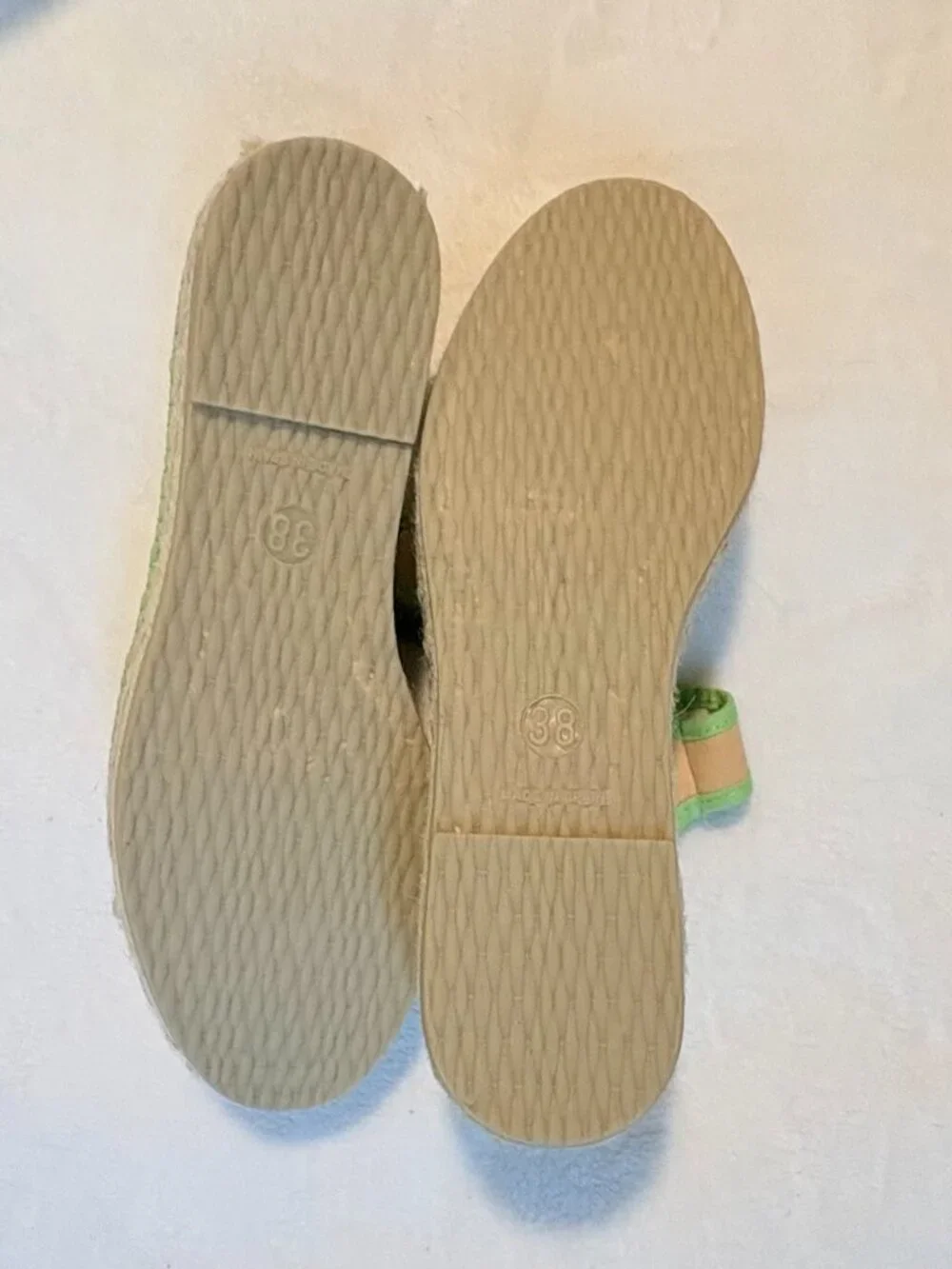 Free People Surfside Mary Jane Espadrilles Canvas  Platform Size 38 NWOB